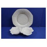 2 Lenox Pcs-Candy Dish & Bowl