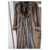 Vintage Long Crystal Fox Fur Coat