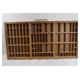 Antique Printing Press Stamp Drawer