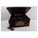 Leetac Phonograph w/AM/FM Radio/CD Player
