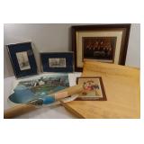 3 Vintage Items-Poster/Pgh Press, John Wayne