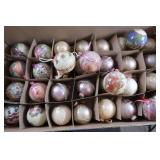 Vintage Christmas Bulbs-some Glass