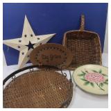 Home Decor Lots-Star, Basket & more