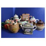 Assorted Vintage Teapots