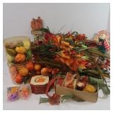 Fall Decor, Ribon, Gourds