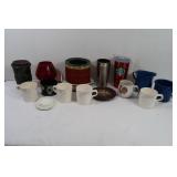 4 Pfaltzgraff Cups, Tart Warmer, Drinking Glasses