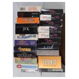 VCR Tapes-JFK(NIB), Titanic, & more