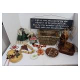 Country Decor-Sign, Baskets & more