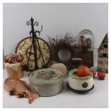 Primitive Clock, Wall Decor, Candle Warmer & more