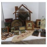 Country Decor, House Shelf, Wall Hangings, Linens