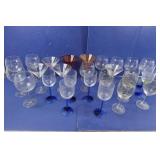 Glass Wine Goblets, Martini Glasses &more
