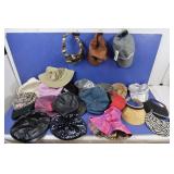 Assorted Hats & Visors-Rolling Rock, & more
