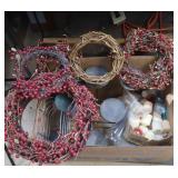 Candle Lot-Holders, Candles, Wraps