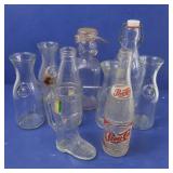 Vintage Thatchers Milk Bottle, Brookfield Baby Top