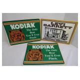 3 Signs-(2)Kodiak Chewing Tobacco, Levi Garrett