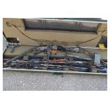 Laser Magnum Compound Bow w/Quiver&Arrows w/Case