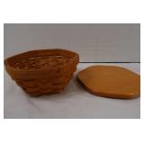 Longaberger Basket w/Lid