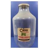 Vintage "Cates"  Pickle Jar