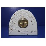 Lenox Cherry Blossum Clock-6"H