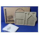 NIB Pampered Chef Gingerbread House Kit