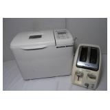 Breadman Ultimate Breadmaker & TFal Toaser