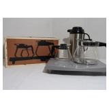 2 Vintage Pcs-Pryex Coffee&Tea Set(missing sugar