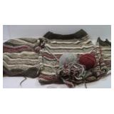 Knitted Items, Scarves, & Yarn