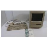 Macintosh Classic Computer, Keyboard, Mouse &