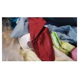 Large Lot of Sewing Fabric w/other Sewing Access.