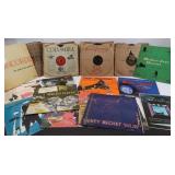 Vintage 78RPM Records-Lot