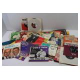 Vintage 33 13 & 45RPM Records-Lot