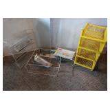 Wire Racks & Plastic Stackable Bins