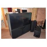 Mitisibushi 65"HDTV1080 Medallion, Yamaha Receiver