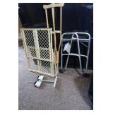 Gate, Crutches, Walker
