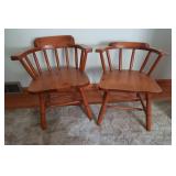 2 Pine Kitchen Chairs(non-matching)