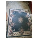 Area Rug-corner damaged-somewhat worn