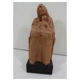 Sculpture signed VTE on back