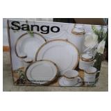 NIB-Sango 49Pc Translucent China