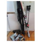 Blizzard Skis, 2 Poles, Solomon Ski Boots