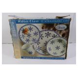 NIB 16 Pc Gibson Dinnerware Set