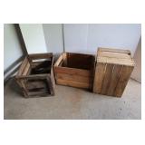 Vintage Wooden Boxes