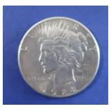 1928 Silver Peace Dollar