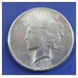 1925 Peace Silver Dollar