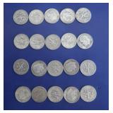 20-90% Silver Dimes(various years)