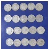 20-90% Silver Dimes(various years)