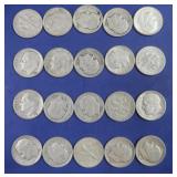20-90% Silver Dimes(various years)