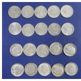 20-90% Silver Dimes(various years)