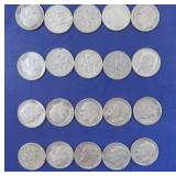 20-90% Silver Dimes(various years)