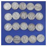 20-90% Silver Dimes(various years)