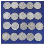 20-90% Silver Dimes(various years)